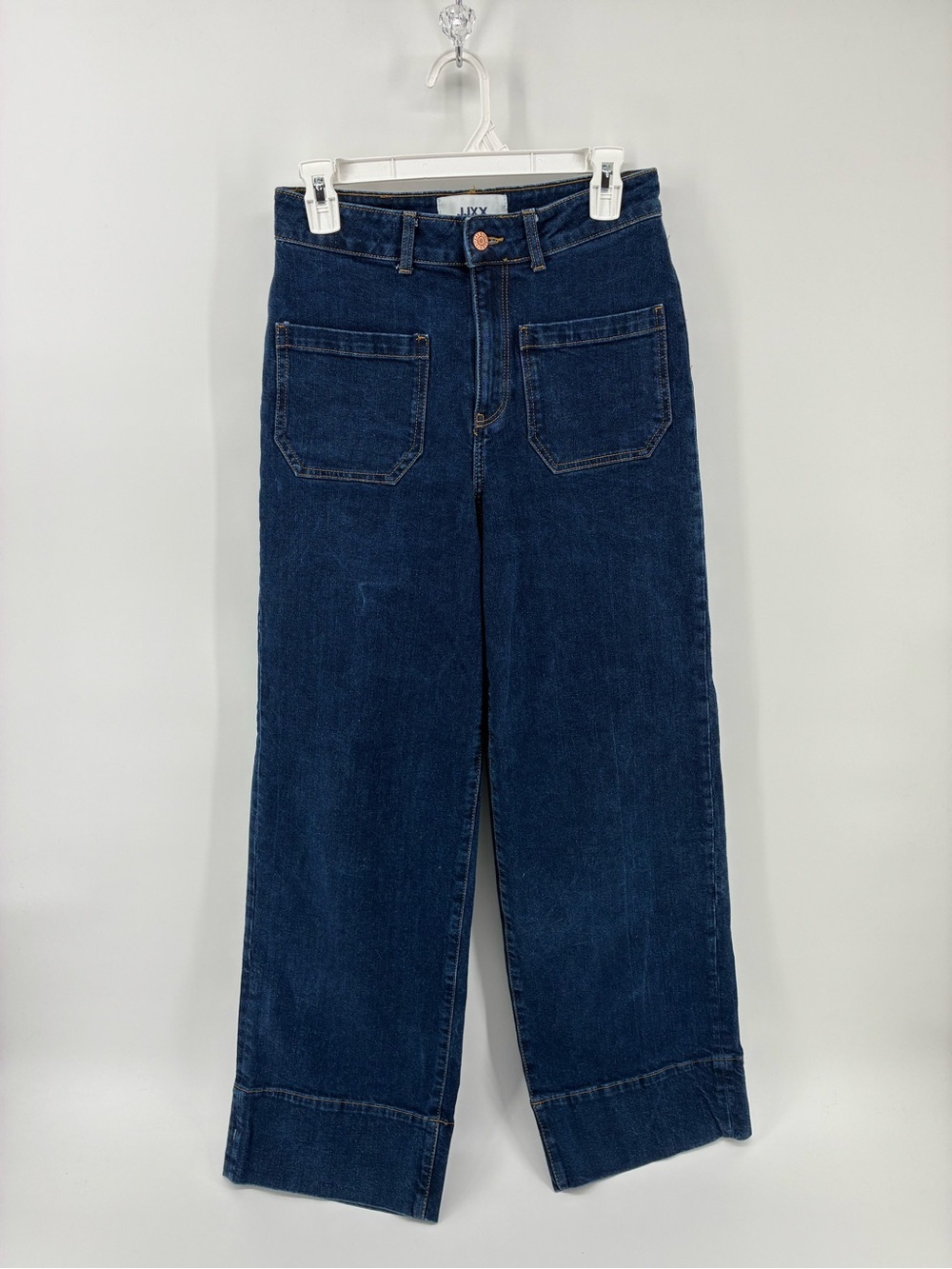 JJXX Wide High Waist Women's Blue Denim Jeans